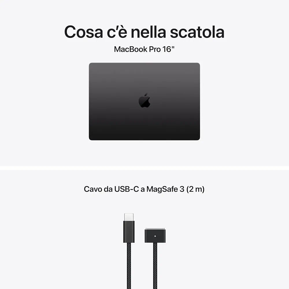 Apple MacBook Pro Portatile con chip M5 Pro, CPU 18 e GPU 20 core: progettato per l’AI, display Liquid Retina XDR da 16,2'', 48GB di memoria unificata, 1 TB SSD, Wi Fi 7 – Nero siderale