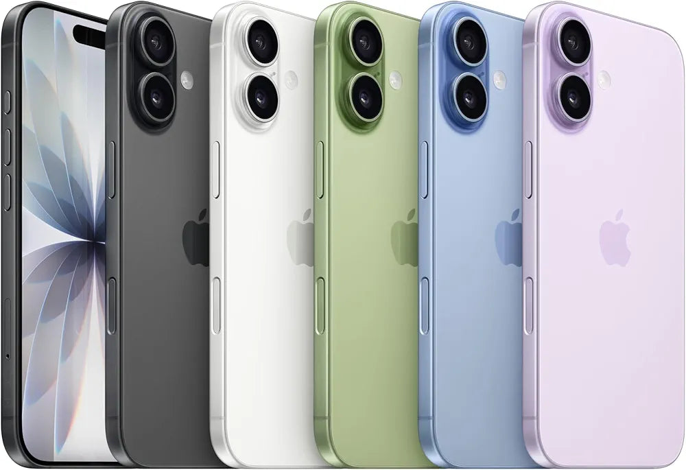Apple iPhone 17 256 GB: display 6,3" con ProMotion, chip A19, fotocamera frontale Center Stage per selfie di gruppo più facili, più resistenza ai graffi, un giorno intero di batteria; Bianco