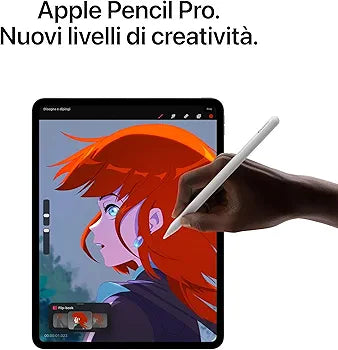 Apple iPad Pro 13'' (M5): Ultra Retina XDR, Vetro standard, 256 GB, Wi-Fi, fotocamere frontale e posteriore da 12MP, scanner LiDAR, un giorno di batteria – Nero siderale