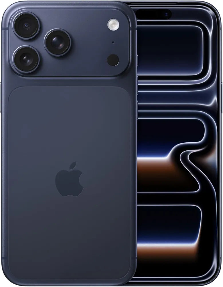 Apple iPhone 17 Pro Max 256 GB: display 6,9", ProMotion fino a 120Hz, chip A19 Pro, autonomia mai vista su iPhone, sistema di fotocamere Pro Fusion, fotocamera frontale Center Stage; Blu profondo