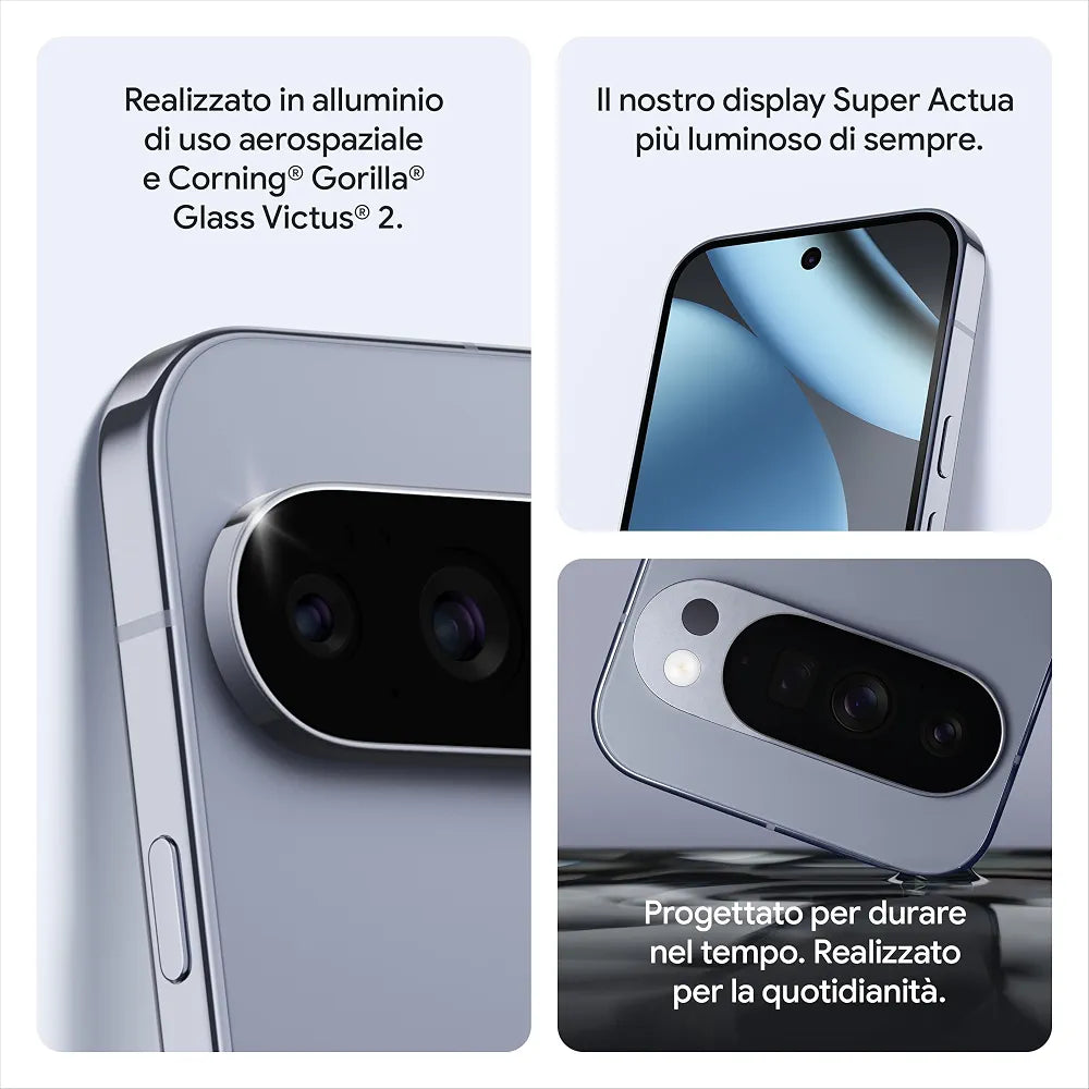 Google Pixel 10 Pro XL - Smartphone Android sbloccato con Gemini, tripla fotocamera posteriore, autonomia di oltre 24 ore e display Super Actua da 6,8" - Nero ossidiana, 256GB