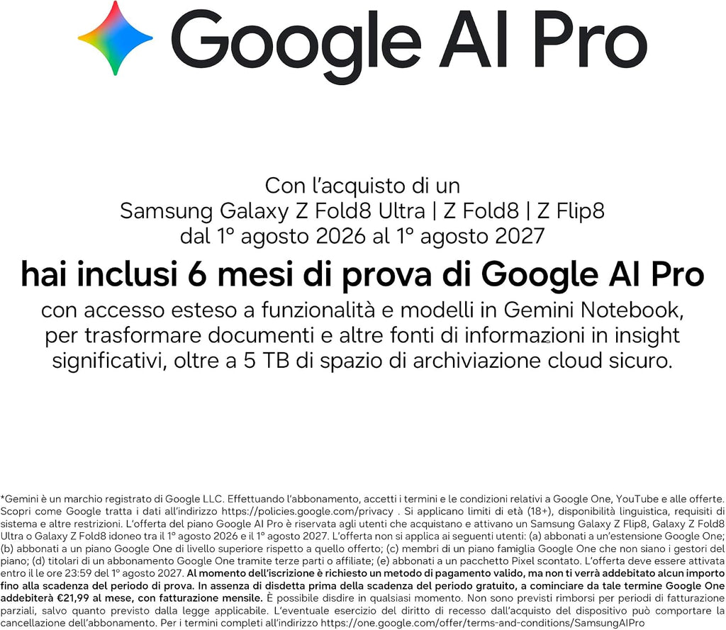 Samsung Galaxy Z Fold8 Ultra, 1TB, Violet Shadow [Versione Italiana] 3 anni di Garanzia, Processore Potente, Batteria 5000 mAh, Multischermo, RAM 16GB, Camera 200 MP, Now Nudge, Assistente Foto