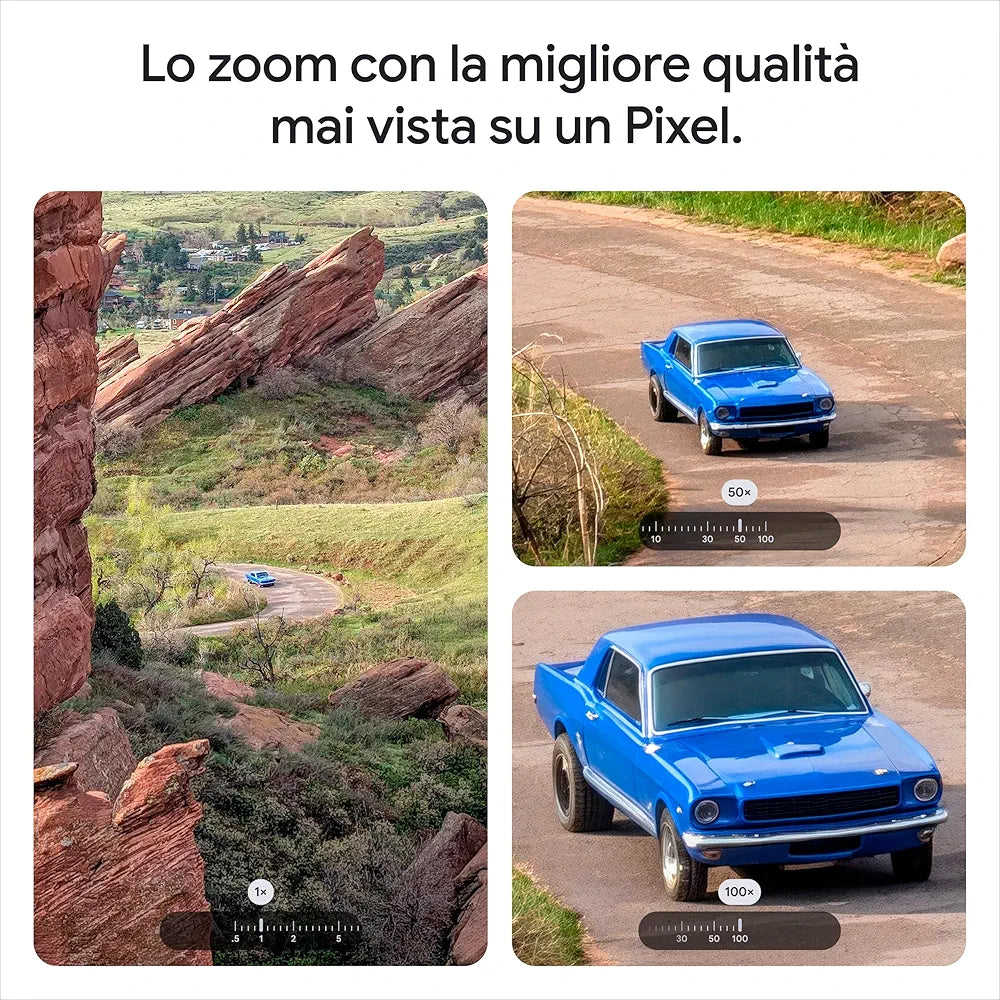 Google Pixel 10 Pro XL - Smartphone Android sbloccato con Gemini, tripla fotocamera posteriore, autonomia di oltre 24 ore e display Super Actua da 6,8" - Nero ossidiana, 256GB